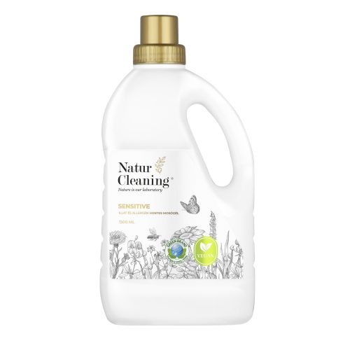 Naturcleaning Sensitive Illat,- és allergénmentes mosógél - 1,5 liter