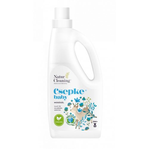 Csepke Baby allergénmentes mosógél 0m+ 1 liter