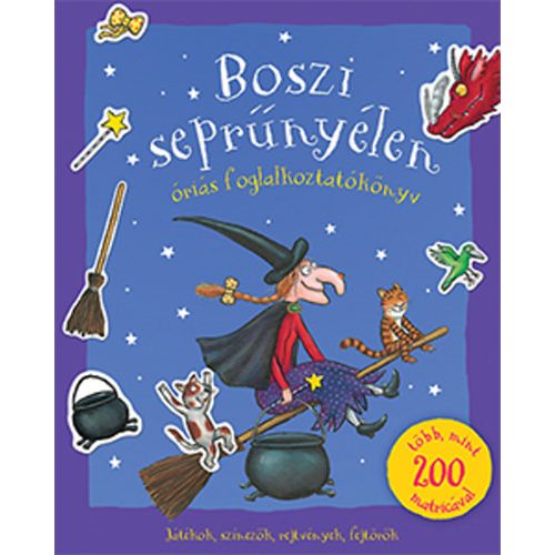 Boszi seprűnyélen - óriás foglakoztató