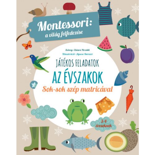 Az évszakok - Montessori foglalkoztató