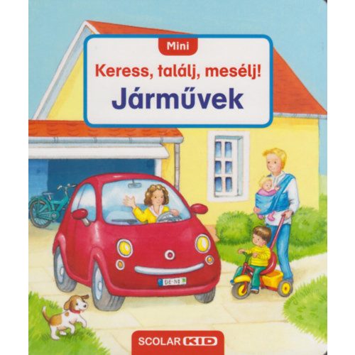 Mini Keress, találj, mesélj! - Járművek