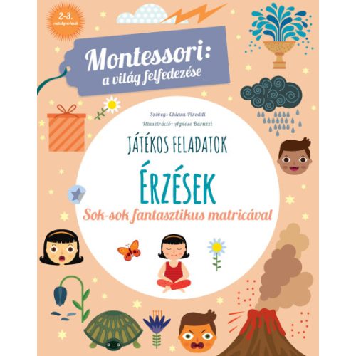 Érzések - Játékos feladatok, Montessori - foglalkoztató