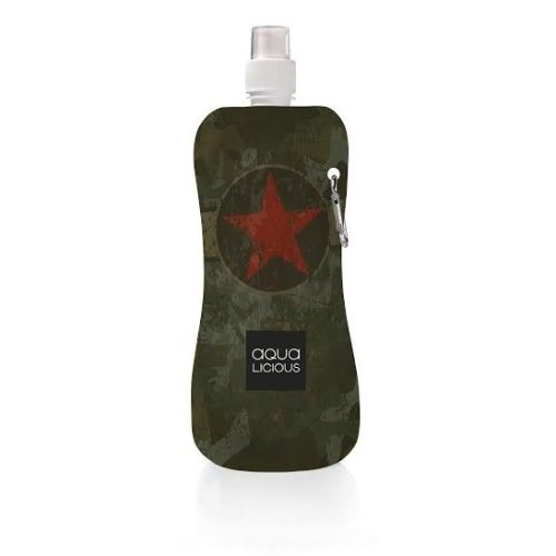 Aqua Licious kulacs - Army (400 ml)