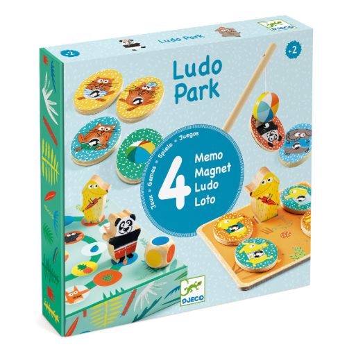 Djeco Társasjáték - LudoPark (4  játék)