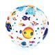 Djeco Felfújható labda, 35 cm - Halacskák - Fishes ball