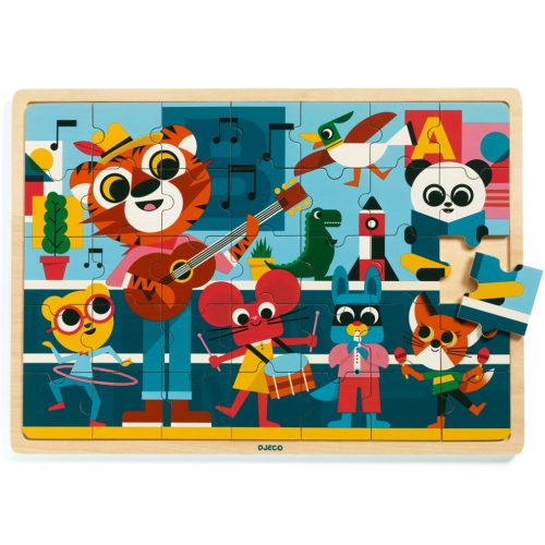 Djeco Puzzle - Koncert - Puzzlo Music (25 db)