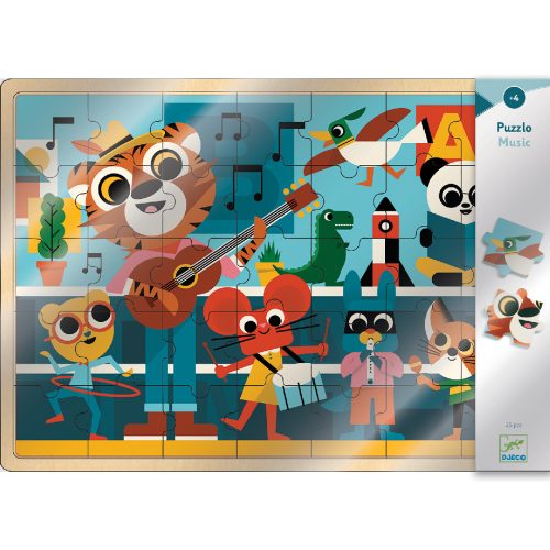 Djeco Puzzle - Koncert - Puzzlo Music (25 db)