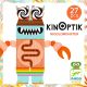 Djeco Optikai puzzle - Vicces szörnyek - Kinoptik RigoloMonster (27 db)