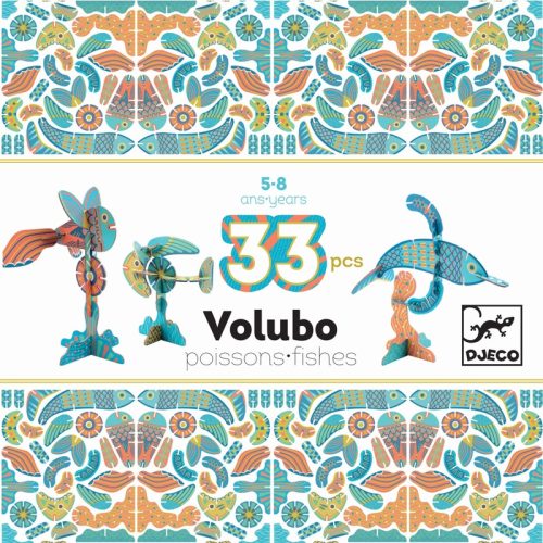 Djeco Építőjáték - Halraj - Volubo fishes