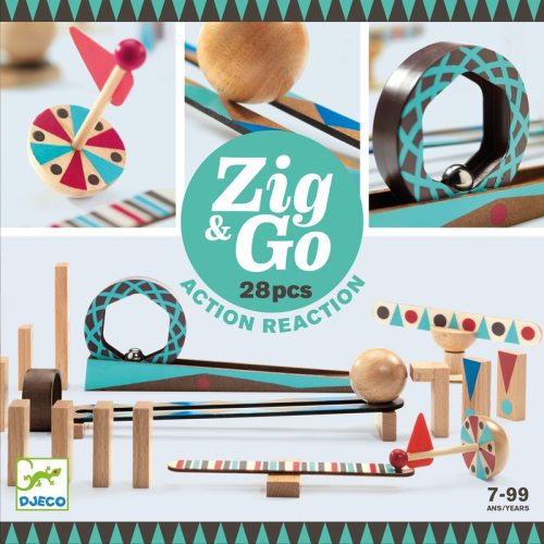 Djeco Zig&Go 28 darabos készlet