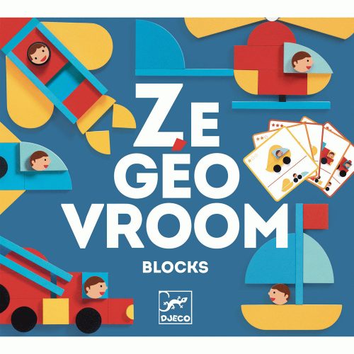 Djeco Képkirakó Ze Geo Vroum