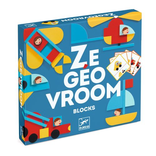 Djeco Képkirakó Ze Geo Vroum