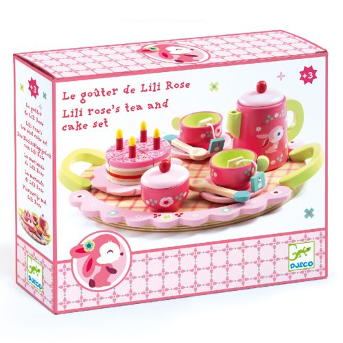 Djeco Lili Rose teadélután teáskészlet - Lili Rose's tea party