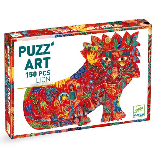 Djeco oroszlán puzzle Lion - 150 db