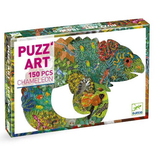 Djeco művész puzzle - Kameleon