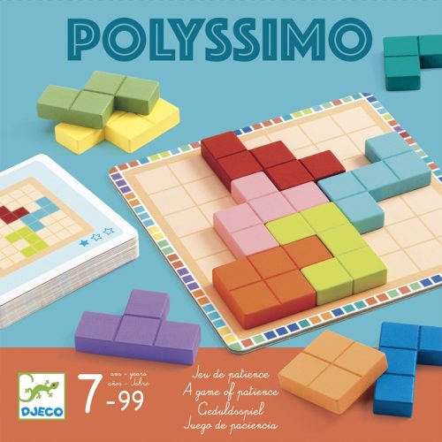 Djeco Tetris négyzetkirakó - Polyssimo