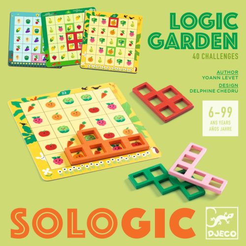 Djeco Logikai játék - Logikus kert - Logic garden