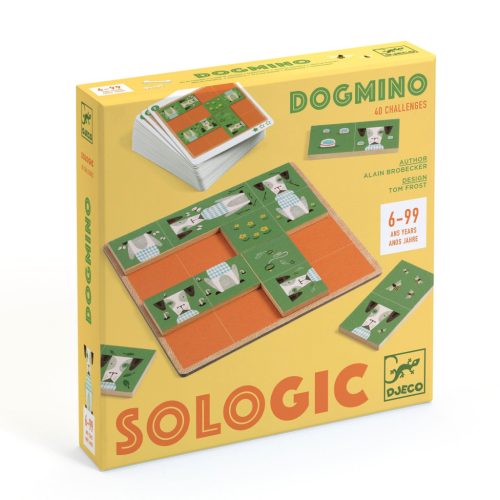 Djeco Logikai játék - Kutyagoló - Dogmino - FSC 100%