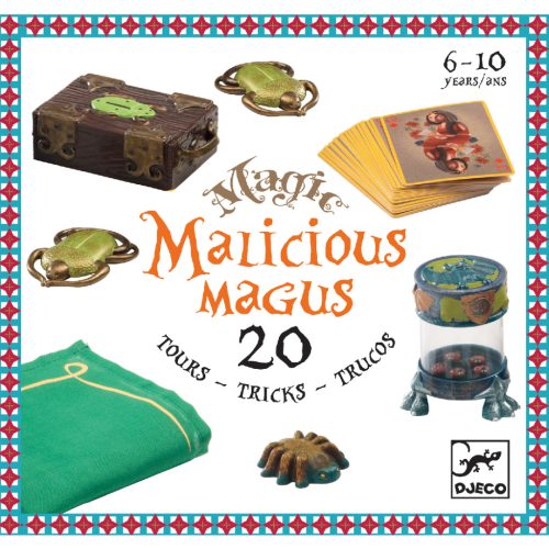 Djeco bűvész szett 20 trükkel - Malicious magus