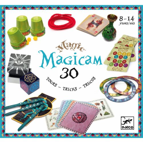 Djeco Magic Bűvészkészlet - Magicam - 30 trükk