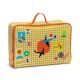 Djeco: Little Big room Kis textil bőrönd - Repülős - Graphic suitcase