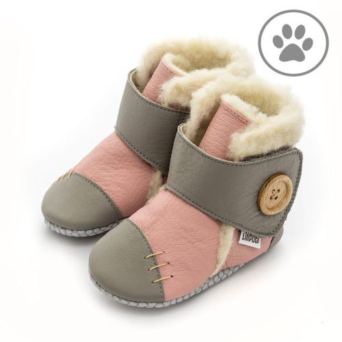 Liliputi puhatalpú csizma PAWS - Pearl - Méret L