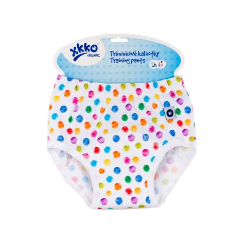  Xkko leszoktató pelenka - Watercolor Polka Dots - M