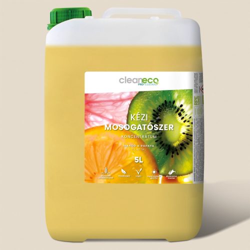 Cleaneco - Kézi mosogatószer koncentrátum - mangó és papaya illattal - 5l