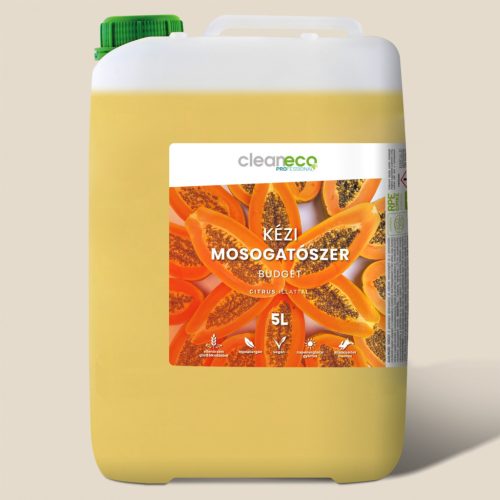 Cleaneco - Kézi mosogatószer - mangó papaya BUDGET - 5L