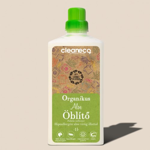 Cleaneco - Bio öblítő - Hipoallergén aloe virág illattal - 1l
