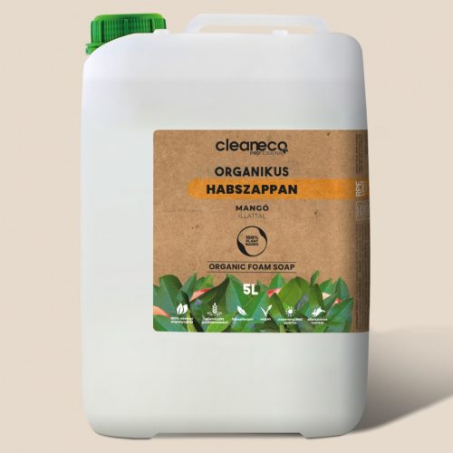 Cleaneco - Organikus Habszappan - Mangó illattal 5L